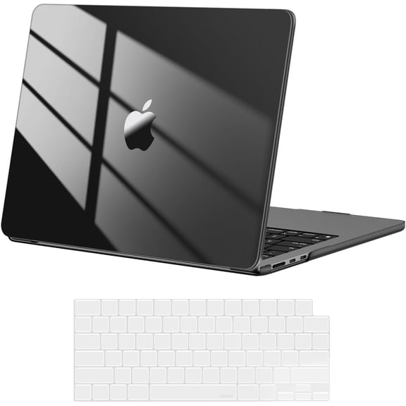 MOSISO Compatible with MacBook Air 13 inch Case M5 M4 M3 M2, Protective Plastic Hard Shell for MacBook Air 13.6 inch Case