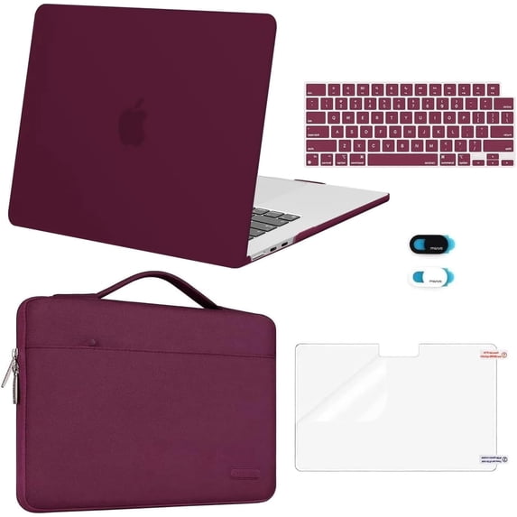 MOSISO Compatible with MacBook Air 15 inch Case 2026 2025 2024 2023 Release M4 A3241 M3 A3114 M2 A2941,5in1 Set Laptop Hard Shell Protective Case