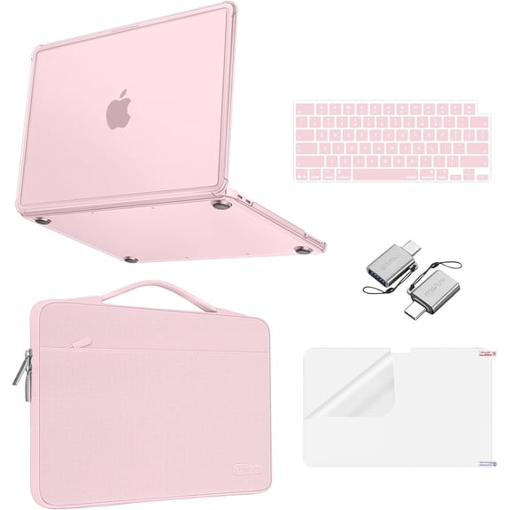 MOSISO Compatible with MacBook Neo 13 Inch Case Sleeve Bag 2026 A3404, Matte Hard Shell with Protection Reinforced Corners