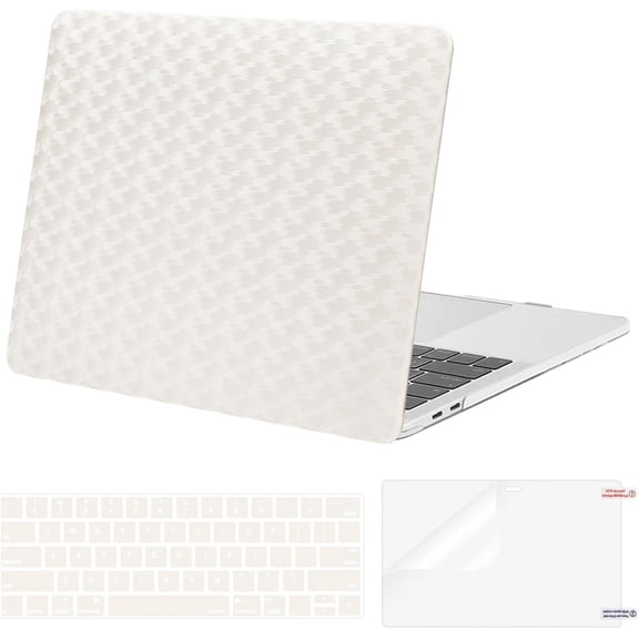 MOSISO Compatible with MacBook Pro 13 inch Case M2 M1 2026-2016, Beige
