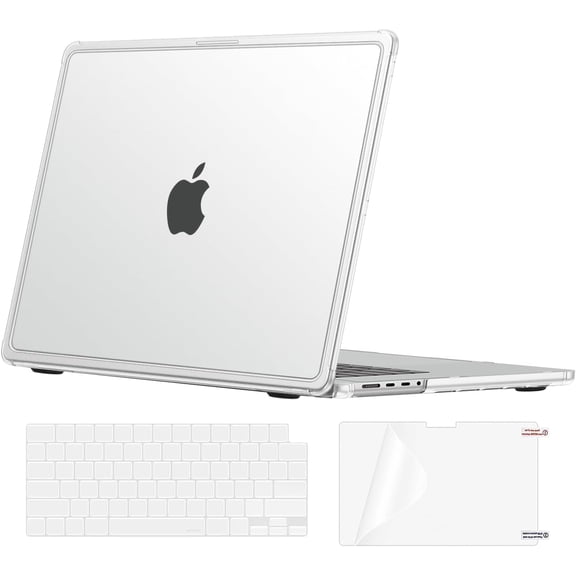 MOSISO Compatible with MacBook Pro 14 inch Case M5 M4 M3 M2 M1 2026-2021 Anti-Crack Hard Shell with Reinforced Corner Defense