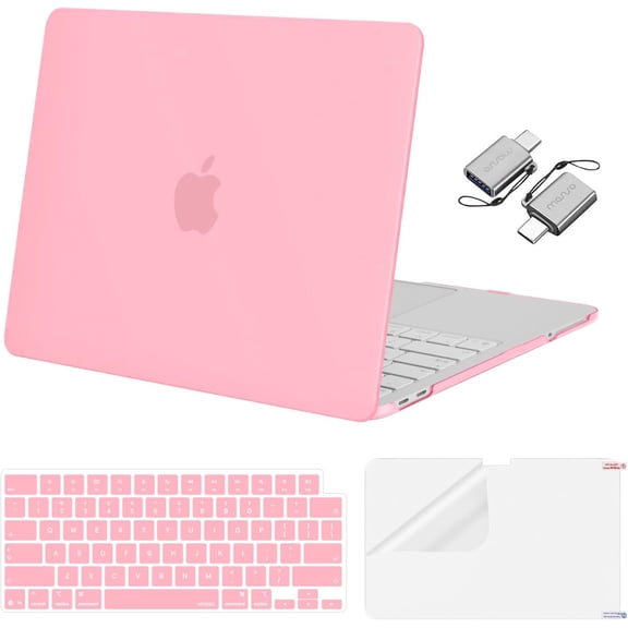 MOSISO For MacBook Neo Case 13 inch, 4 in 1 Kit Crack-Resistant Protective Clear Hard Shell