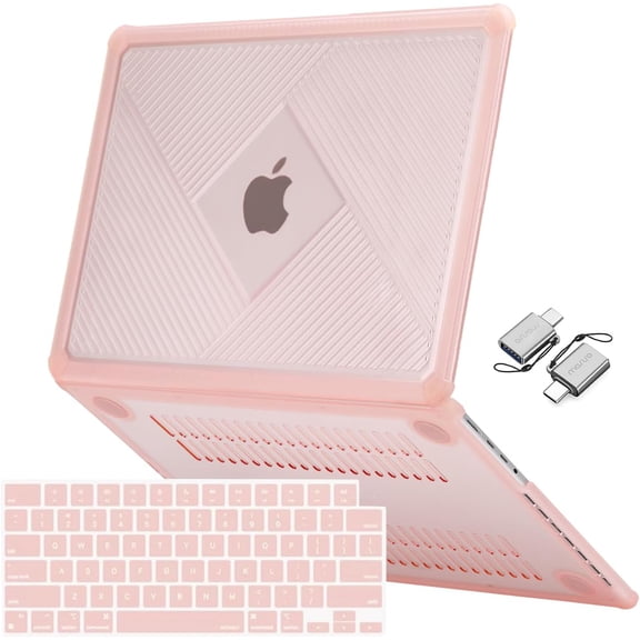 MOSISO Hard Shell Case Compatible with MacBook Pro 14 Inch M5/M4/M3/M2/M1, Scratch & Fingerprint Resistant Protective Laptop Cover with Keyboard Cover & Screen Protector