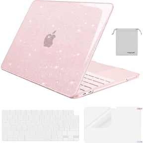 MOSISO Hard Shell Case Compatible with MacBook Neo 13 Inch, 3 in 1 Glitter Protective Laptop Cover