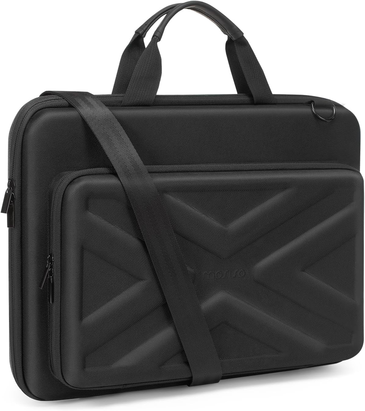 MOSISO Hard Shell Laptop Case for Men Women,17 inch Computer Bag Compatible with MacBook, HP, Dell, Lenovo, Asus, Notebook,13.3 inch Laptop Bag with Front Pocket & Shoulder Strap
