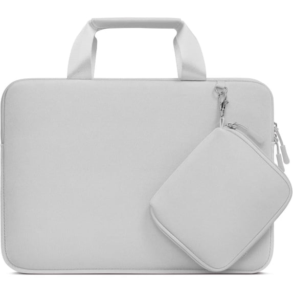 MOSISO Laptop Case 13.3 inch, 13-13.3 inch Laptop Sleeve Bag Compatible with MacBook Air/Pro 13 / Pro 14, HP Dell ASUS, Neoprene Carrying Computer Bag with Handle&Detachable Small Case