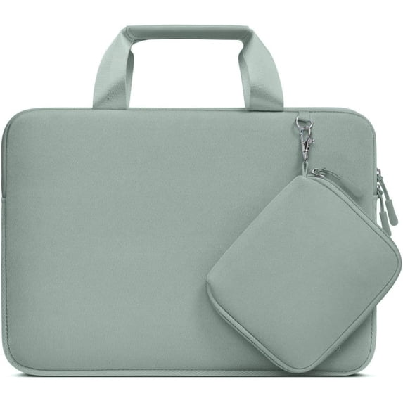 MOSISO Laptop Case 13.3 inch, 13-13.3 inch Laptop Sleeve Bag Compatible with MacBook Air/Pro 13 / Pro 14, HP Dell ASUS, Neoprene Carrying Computer Bag with Handle&Detachable Small Case