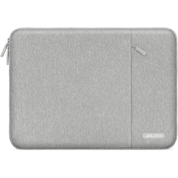 MOSISO Laptop Case 18.5 inch, 18-18.5 inch Laptop Sleeve Compatible with ASUS Gaming Monitor HP Dell Lenovo Notebook, Polyester Vertical Computer Sleeve Bag with Pocket