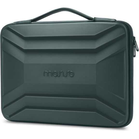 MOSISO Laptop Hard Shell Case for Men Women, 13-14 inch Waterproof Shockproof Computer Bag for Laptop with Handle