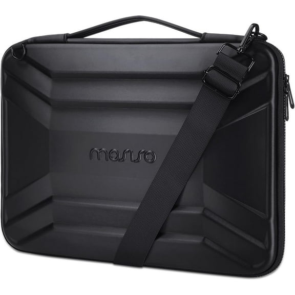 MOSISO Laptop Hard Shell Case for Men Women, 15-16 inch Waterproof Shockproof Computer Bag for Laptop with Handle