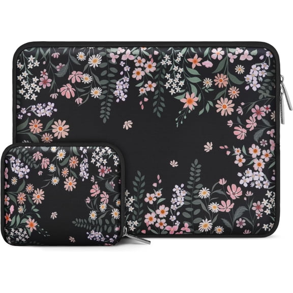 MOSISO Laptop Sleeve Bag with Accessory Pouch, Protective Neoprene Laptop Case Compatible with MacBook Pro, HP, Dell, Lenovo, ASUS & Acer 13-13.3 Inch Laptops
