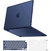 MOSISO MOSISO Compatible with MacBook Air 13 inch Case M5 M4 M3 M2 2026-2022 A3449 A3240 A3113 A2681, Anti-Fingerprints Corner Protective Hard Shell with TPU Bumper Edge,3 in 1 Kit