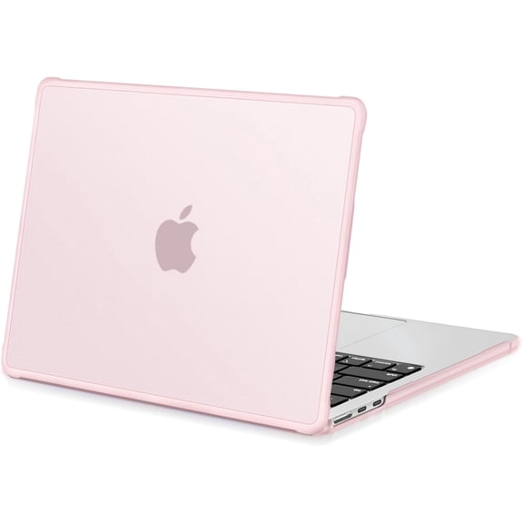 MOSISO MOSISO Compatible with MacBook Air 13 inch Case 2026 2025-2022 M4 A3240 M3 A3113 M2 A2681, Anti-Cracking Corner Protective Plastic Hard Shell Cover with Soft TPU Bumper Edge