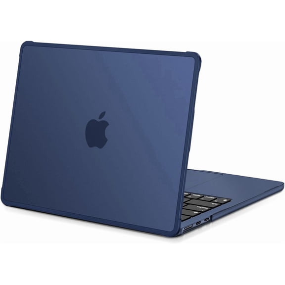 MOSISO MOSISO Compatible with MacBook Air 13 inch Case M5 M4 M3 M2, Anti-Cracking Corner Protective Plastic Hard Shell Cover with Soft TPU Bumper Edge