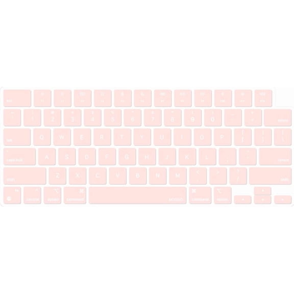 MOSISO Mac Keyboard Protector Keyboard Cover Skin Compatible with MacBook Air 13.6 inch M2 M3 / Air 15 inch M2 M3 / Pro 14 inch M1 M2 M3 M4 / Pro 16 inch M1 M2 M3 M4
