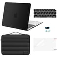 thumbnail image 1 of MOSISO MacBook Air 13 inch Case 2022 2021 2020 2019 2018 Release A2337 M1 A2179 A1932, Hard Case&Puffy Bag&Keyboard Cover&Webcam Cover&Screen Film, 1 of 5