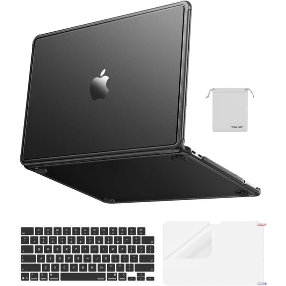 MOSISO MacBook Neo 13 Inch Case A3404 2026 Release Matte Clear Hard Shell with Reinforced Corners