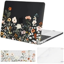 MOSISO MacBook Pro 13 inch Case Compatible with 2025, 2024, 20223-2016 M2 M1 A2338 A2251 A2289 A2159 A1989 A1708 A1706, Plastic Garden Flowers Hard Case&Keyboard Cover&Screen Protector
