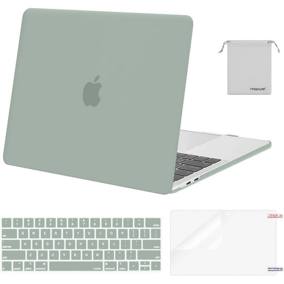 MOSISO MacBook Pro 13 inch Case for M2 2025, 2024, 2023, 2022-2016 A2338 M1 A2251 A2289 A2159 A1989 A1708 A1706, Plastic Hard Shell&Keyboard Cover&Screen Film&Storage Bag