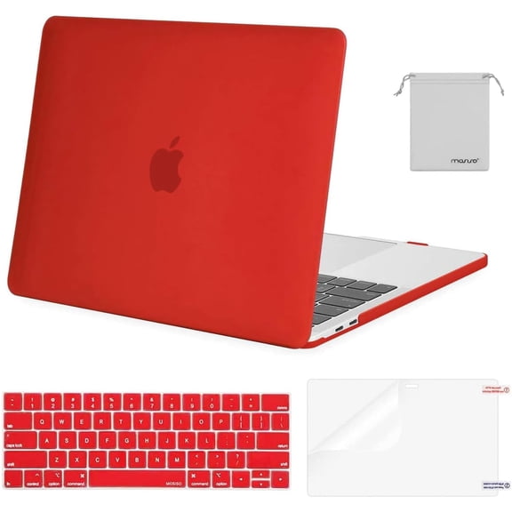 MOSISO MacBook Pro 13 inch Case for M2 2025, 2024, 2023, 2022-2016 A2338 M1 A2251 A2289 A2159 A1989 A1708 A1706, Plastic Hard Shell&Keyboard Cover&Screen Film&Storage Bag