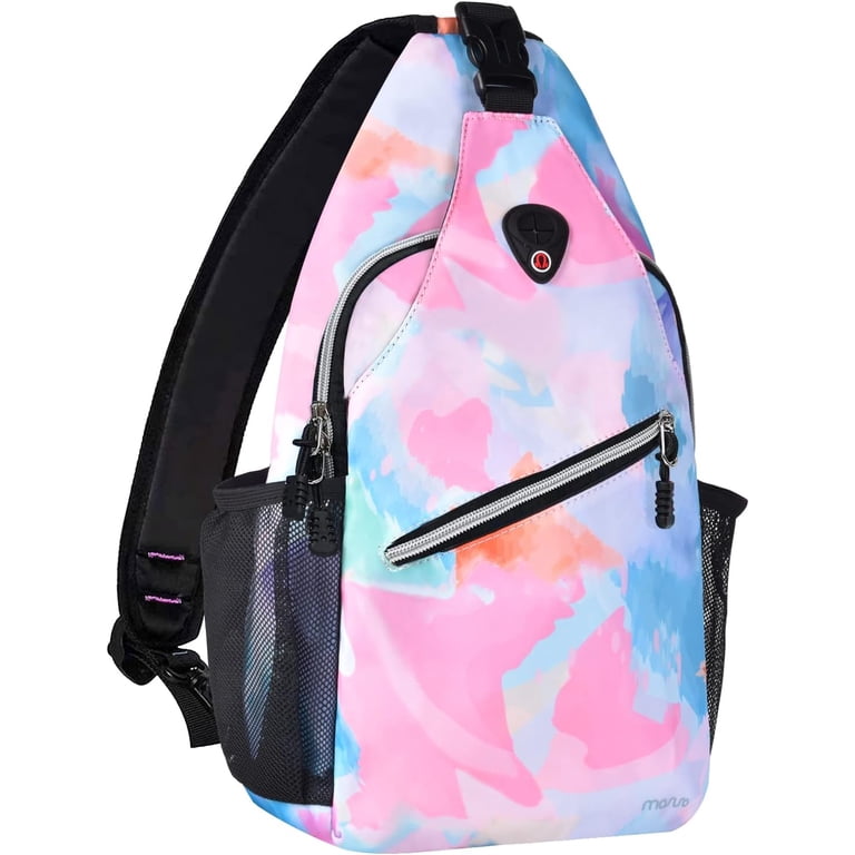 Sling Backpack, Multipurpose Crossbody Shoulder Bag Travel Hiking Daypack Sling Backpack, Multipurpose Crossbody Shoulder Bag Travel  main image 4