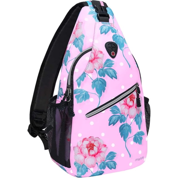 MOSISO Sling Backpack Multipurpose Crossbody Shoulder Bag Travel Hiking Daypack