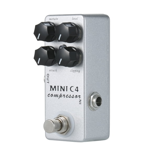 MOSKY MINI C4 Compressor Guitar Effect Pedal True Bypass