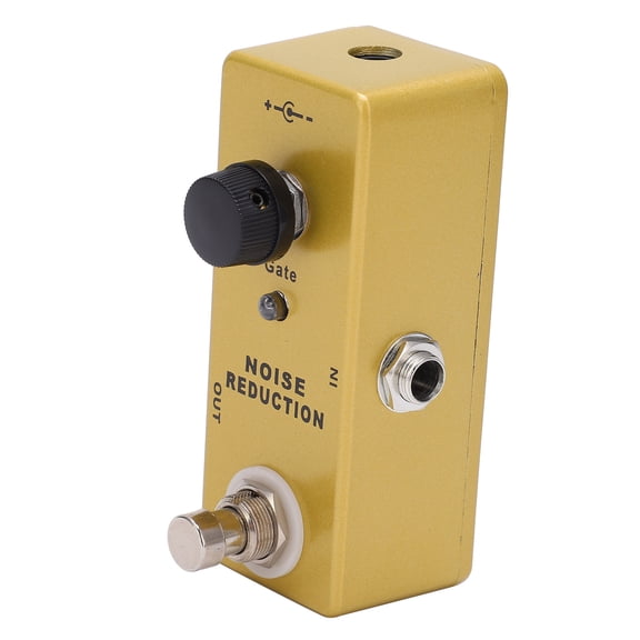 MOSKY Noise Reduction Effect Pedal - Murmur Suppressor for Electric Guitar, 26dB Noise Reduction with LED Indicator