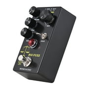 MOSKYAudio BIG FUZZ Guitar Effect Pedal - Compact Digital Fuzz Processor with 4 Mode Switch, Volume/Tone/Sustain Controls, Perfect for Electric Guitars