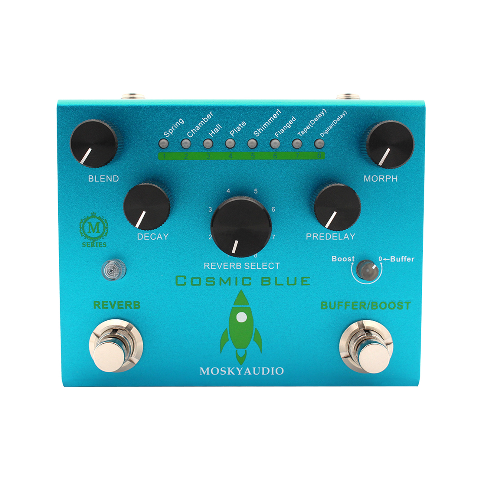 MOSKYAudio Effect maker,Reverb Bass Reverb Pedal Reverb Reverberation