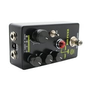 MOSKYAudio Effect maker,Portable Fuzz Processor 4 Mode Switch /Tone/Sustain Portable /Tone/Sustain Portable FUZZ Pedal Processor - QISUO IUPPA Pedal HUIOP FUZZ dsfen