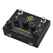MOSKYAudio Guitar Effect Pedal Digital Delay with TAP Dual Footswitch Guitar Pedal with 8-Mode Delay Selection BLEND TIME MORPH FEEDBACK Control SPINDRIFT 4.72 inches / 12 cm