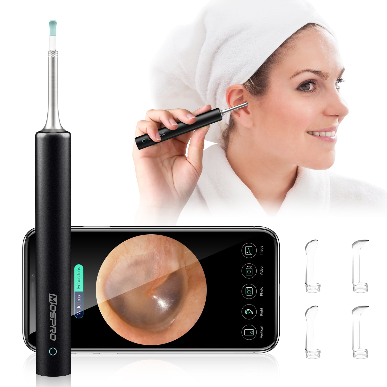 ear wax removal tool with camera