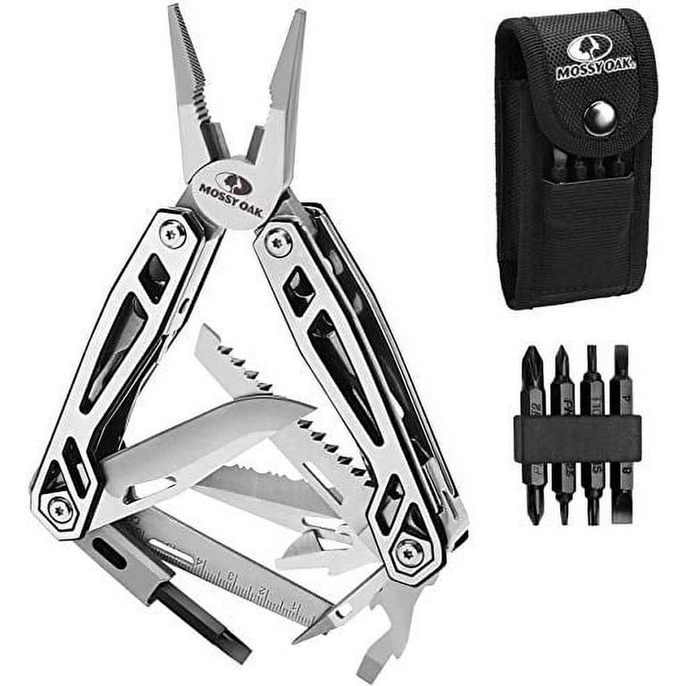 MOSSY OAK Multitool, 21-in-1 Stainless Steel Multi Tool Pocket