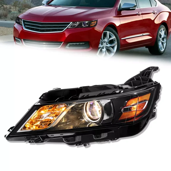 MOSTPLUS 1PC Left Side Factory Halogen Headlight Headlamp for 2014-2020 Chevy Impala