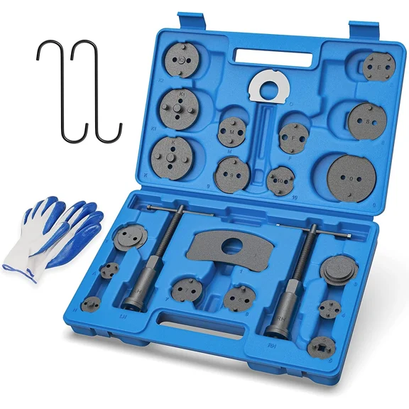 MOSTPLUS Set(27) Universal Disc Brake Caliper Brake Piston Wind Back Rewind Hand Tools - Blue Box