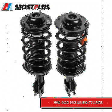 MOSTPLUS 2PCS Front Complete Shock Struts w/ Springs Assembly for Chevy Malibu Pontiac G6