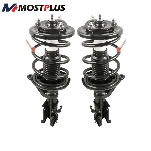 MOSTPLUS 2PCS Front Complete Struts Shock Absorber for 2004-2005 Honda Civic 1.7L