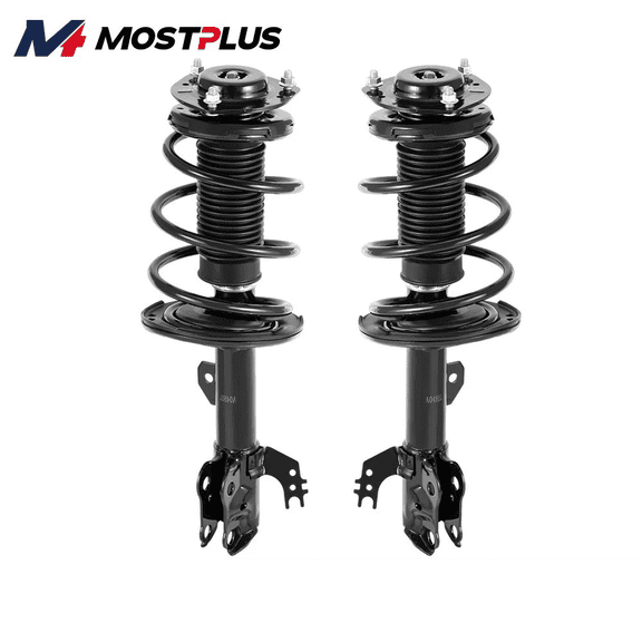 MOSTPLUS 2PCS Front Shock Struts Assembly For 2012-2017 Toyota Camry Hybrid L LE XLE