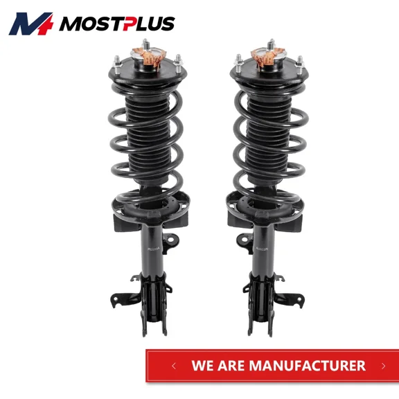 MOSTPLUS 2PCS Front Struts & Coil Spring Assembly Shocks for 2011-2012 Honda Odyssey 3.5L