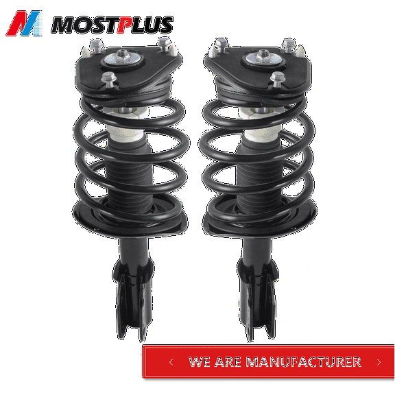 MOSTPLUS 2PCS Front Struts Shocks W/ Coil Spring for 2006-2011 Buick Lucerne Cadillac Dts