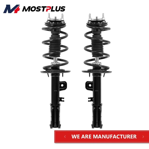 MOSTPLUS 2PCS Front Struts Shocks w/ Coil Springs for 2011-13 Ford Explorer 272621 272620