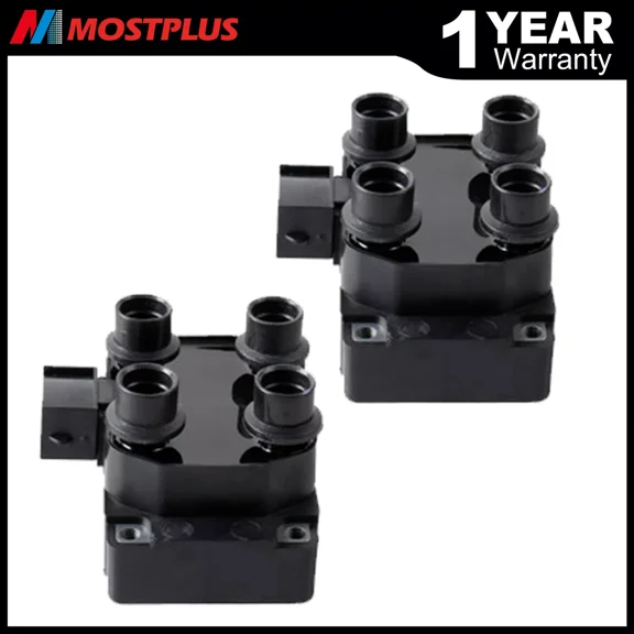 MOSTPLUS 2PCS Ignition Coils for Ford E150 E250 E350 Mustang Mazda B2500 Lincoln Town Car