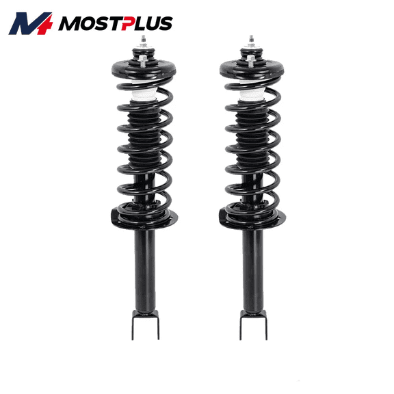 MOSTPLUS 2PCS Struts Shocks Coil Spring Assembly for 13-17 Honda Accord 2.4L 2.0L 172984