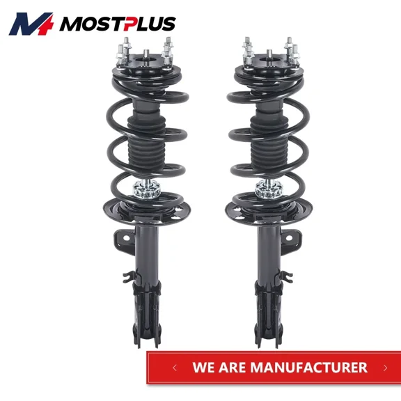 MOSTPLUS 2X Front Complete Struts Coil Spring Assembly for 2011-2013 Ford Explorer FWD