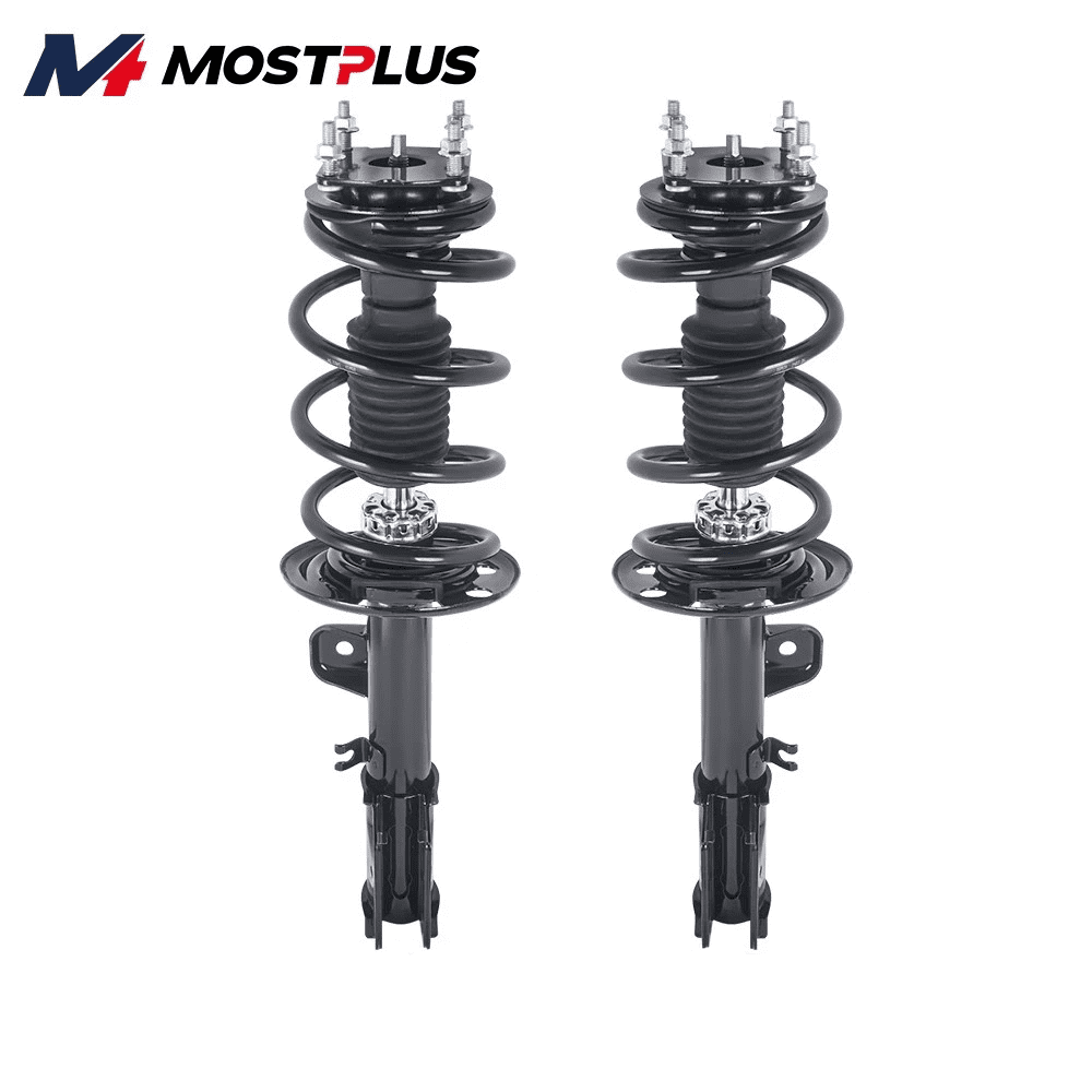 MOSTPLUS 2X Front Complete Struts Coil Spring Assembly for 2011-2013 Ford Explorer FWD