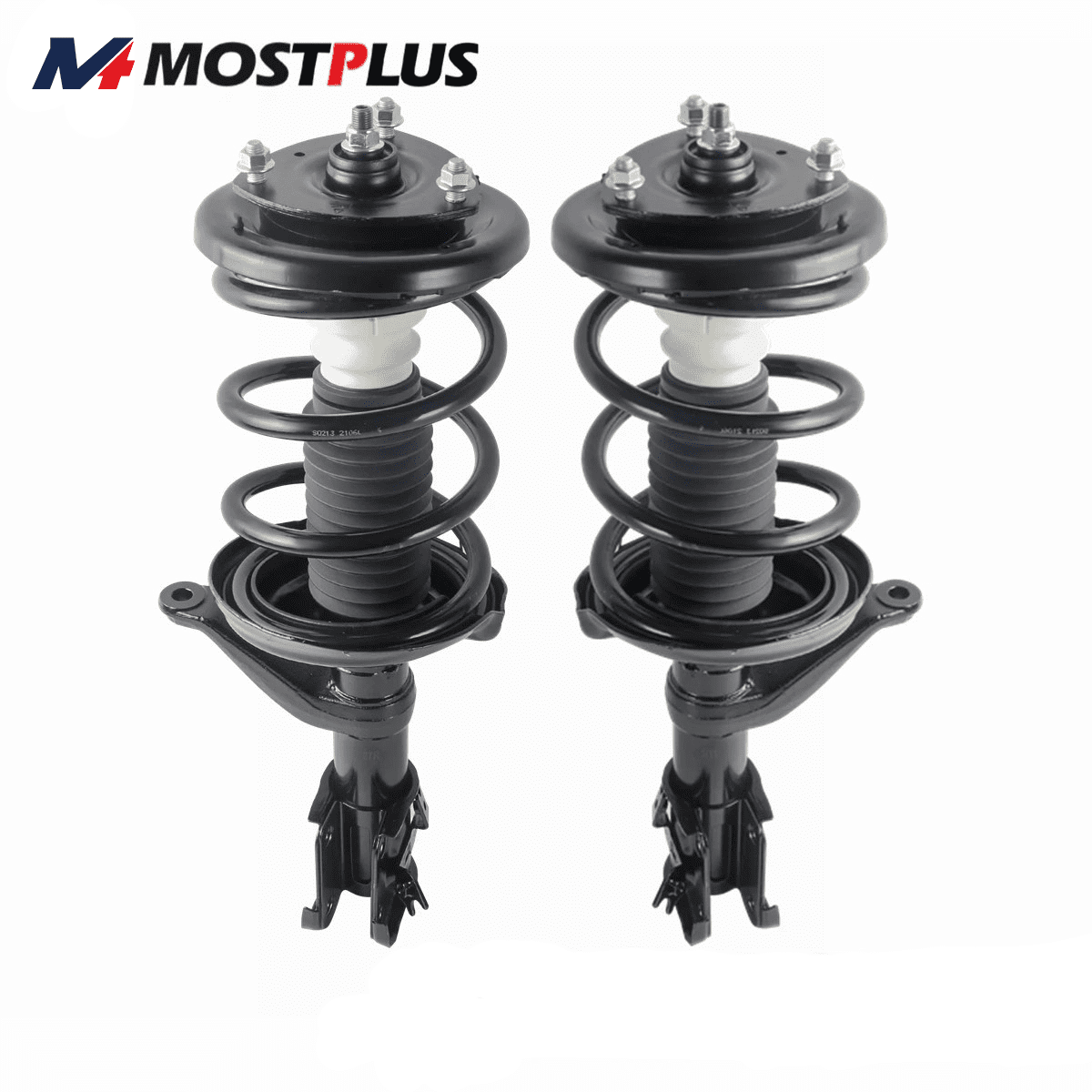 MOSTPLUS 2pcs Front Shock Absorbers Struts Assembly for 2002-2006 Honda CRV CR-V I4-2.4L