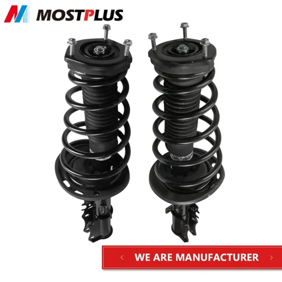 MOSTPLUS 2x Rear Complete Shock Struts Assembly for 04-06 Toyota Camry Solara Lexus ES330