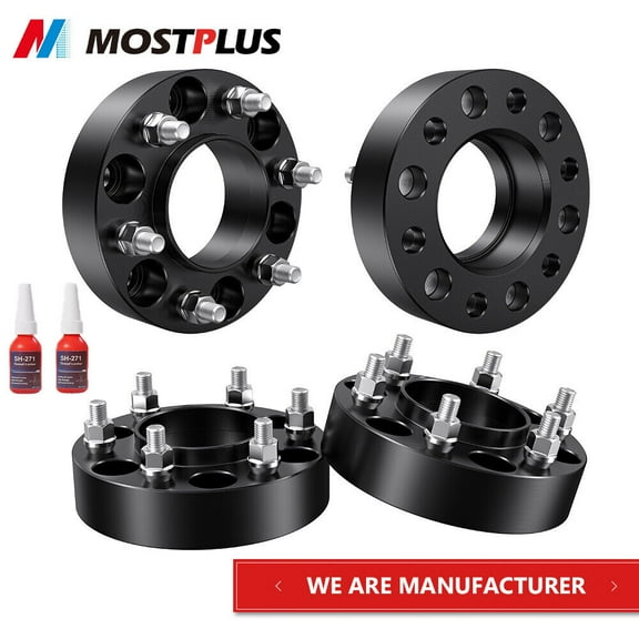 MOSTPLUS 4PCS 1.5" Wheel Spacers 6x135mm for 04-14 Ford F150 Expedition Navigator Mark LT