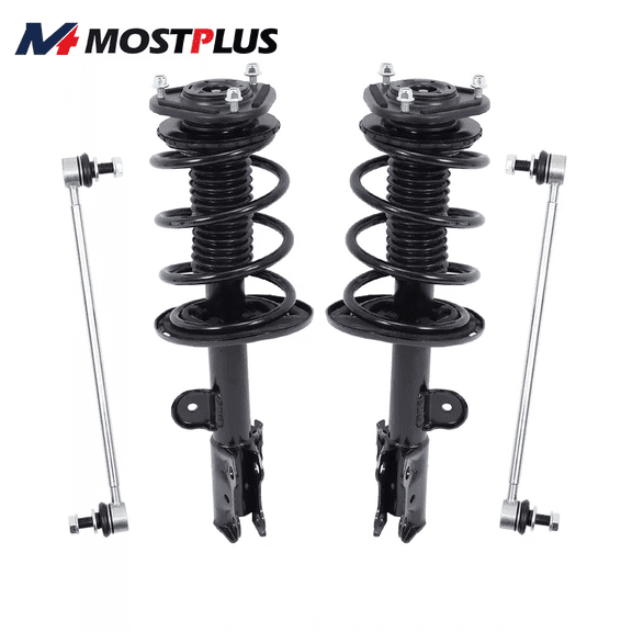 MOSTPLUS 4PCS Front Quick Strut Assembly Sway Bar End Link for 2006-2012 Toyota RAV4 3.5L
